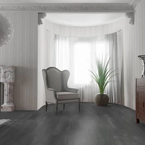 ПАСТЕЛЬ АНТРАЦИТ ЛАМИНАТ  FALQUON  MAX ламинат для пола