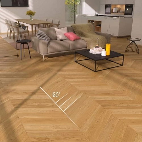 ДУБ 60° LIVELY ИНЖЕНЕРНАЯ ДОСКА WEITZER PARKETT WEITZER PARKETT 475 для пола