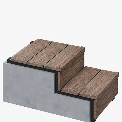 УГОЛОК AC 60 ТЕРРАСНАЯ ДОСКА  LEGRO ULTRA NATURALE в интерьере № 46172