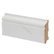 К-11 БЕЛЫЙ ПЛИНТУС  МДФ ЛИКОРН