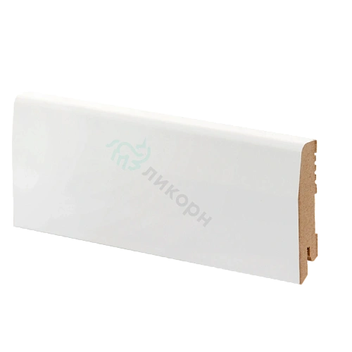 К-12 БЕЛЫЙ ПЛИНТУС  МДФ ЛИКОРН