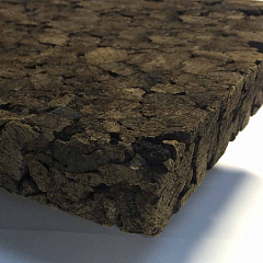 АГЛОМЕРИРОВАННАЯ ПРОБКОВАЯ ПЛИТА ЧЁРНАЯ 20