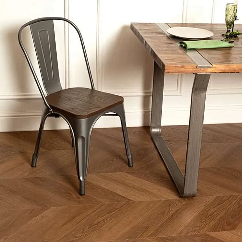 ШЕВРОН ПЛЕЗИР КВАРЦ ВИНИЛ VINILAM PARQUET CHEVRON