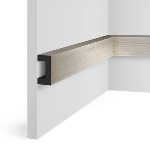 МОЛДИНГ LB40 S15 ПЛИНТУС  HIWOOD