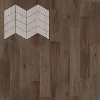 ДУБ НАТУР КАЙТ 60° ИНЖЕНЕРНАЯ ДОСКА  LAB ARTE  ФРАНЦУЗСКАЯ ЁЛКА CHEVRON для пола