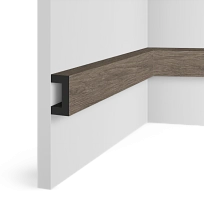 МОЛДИНГ LB40 BR490 ПЛИНТУС  HIWOOD