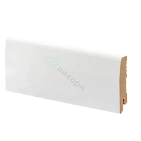 К-12 БЕЛЫЙ ПЛИНТУС  МДФ ЛИКОРН