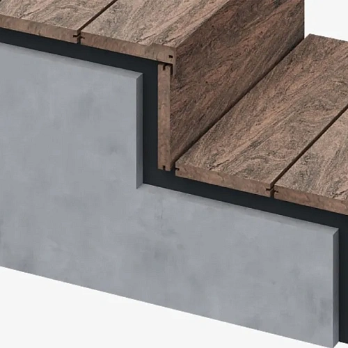 УГОЛОК AC 60 ТЕРРАСНАЯ ДОСКА  LEGRO ULTRA NATURALE в интерьере № 46172