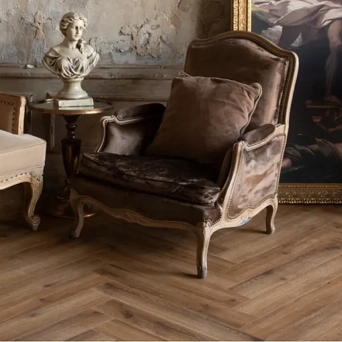 ПАРКЕТ ФРАНЧЕСКО КВАРЦ ВИНИЛ VINILAM VINILPOL HERRINGBONE