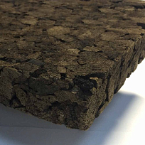 АГЛОМЕРИРОВАННАЯ ПРОБКОВАЯ ПЛИТА ЧЁРНАЯ 10 ПОДЛОЖКА IBERCORK