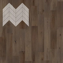 ДУБ НАТУР КАЙТ ИНЖЕНЕРНАЯ ДОСКА  LAB ARTE  ФРАНЦУЗСКАЯ ЁЛКА CHEVRON для пола