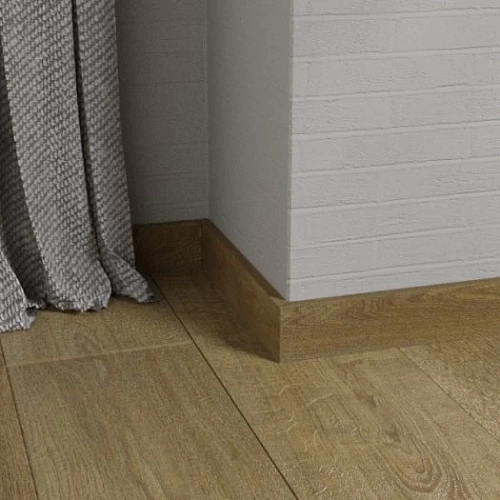 ДУБ ТОСКАНА ПЛИНТУС  ЛАМИНИРОВАННЫЙ МДФ  FINE FLOOR RICH