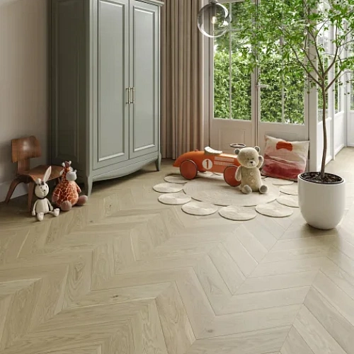 OAK SANDSTONE ПАРКЕТНАЯ ДОСКА ESTA PARKET CHEVRON