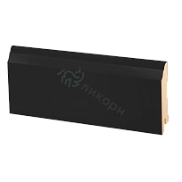 К-26 ЧЁРНЫЙ ПЛИНТУС  МДФ ЛИКОРН