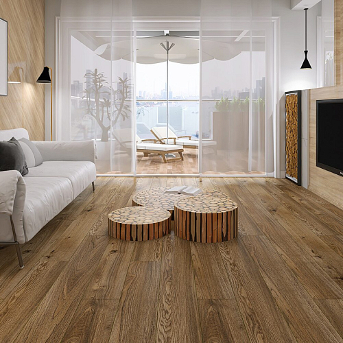 ДУБ ХАНТЕР ЛАМИНАТ  KASTAMONU  NANOCLICK ламинат для пола