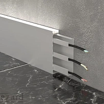 КРЕПЁЖНАЯ КЛИПСА АЛЮМИНИЕВАЯ С NS-C110 ПЛИНТУС  FEZARD