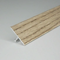СТЫК Т-ОБРАЗНЫЙ ДУБ ТАНГЕНТ ПОРОГИ  РУССКИЙ ПРОФИЛЬ фото напольных порожков