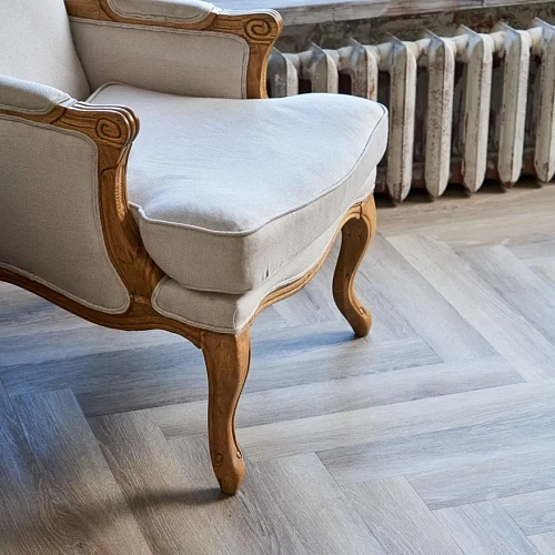 ЭРМИТАЖ ПАРКЕТ КВАРЦ ВИНИЛ VINILAM PARQUET HERRINGBONE