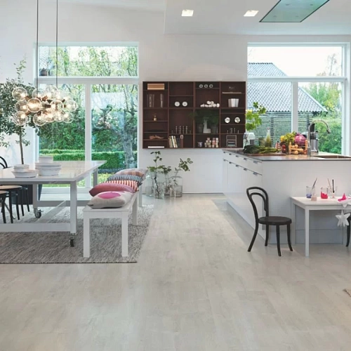 ДУБ БЛАГОРОДНЫЙ СЕРЫЙ КВАРЦ ВИНИЛ PERGO LVT CLASSIC PLANK PREMIUM CLICK