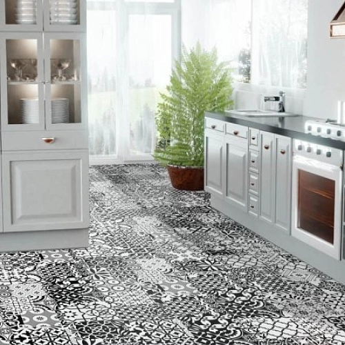 BLACK&WHITE ЛАМИНАТ  FALQUON  QUADRAIC ламинат для пола