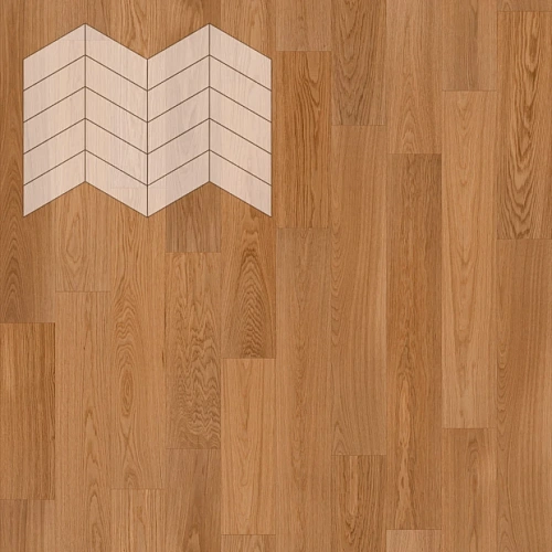 ДУБ НАТУР ЛАНА 60° ИНЖЕНЕРНАЯ ДОСКА LAB ARTE ФРАНЦУЗСКАЯ ЁЛКА CHEVRON для пола