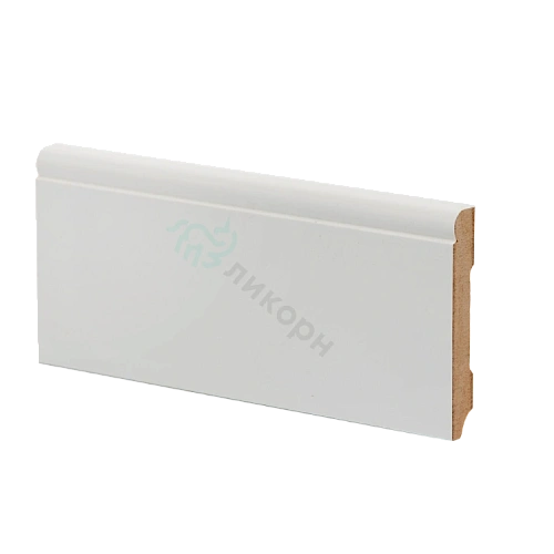 К-22 БЕЛЫЙ ПЛИНТУС  МДФ ЛИКОРН