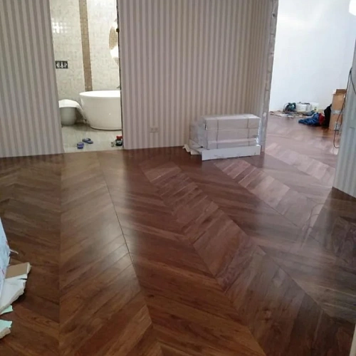 ФРАНЦУЗСКАЯ ЁЛКА ПРЕМИУМ ИНЖЕНЕРНАЯ ДОСКА АЛЬЯНС ПАРКЕТ для пола