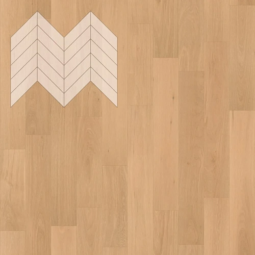 ДУБ НАТУР БУРГ 60° ИНЖЕНЕРНАЯ ДОСКА LAB ARTE ФРАНЦУЗСКАЯ ЁЛКА CHEVRON для пола