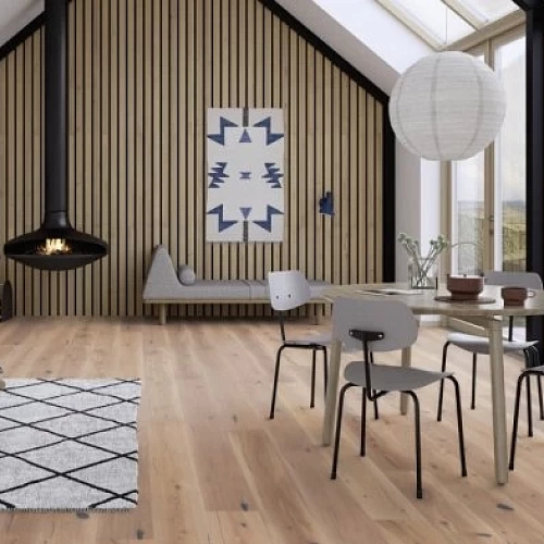 ДУБ ESPRESSIVO WHITE ПАРКЕТНАЯ ДОСКА BOEN HANDСRAFTED