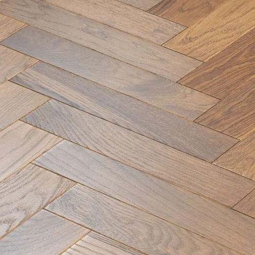 ДУБ РУСТИК ТАБАК ИНЖЕНЕРНАЯ ДОСКА LAB ARTE АНГЛИЙСКАЯ ЁЛКА ANGLE для пола