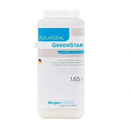 AQUASEAL GREENSTAR ПАРКЕТНЫЙ ЛАК  BERGER-SIEDLE