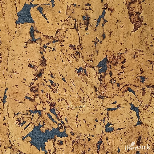 МАЛАГА АЗУЛ ПРОБКОВОЕ ПОКРЫТИЕ IBERCORK ПРОБКОВЫЕ ПАНЕЛИ ДЛЯ СТЕН