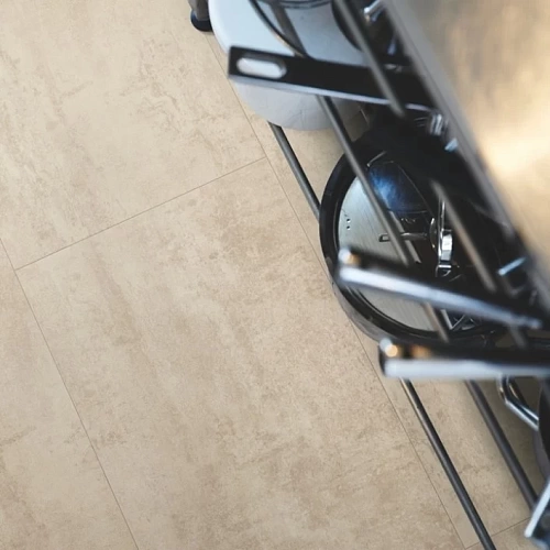 ТРАВЕРТИН КРЕМОВЫЙ КВАРЦ ВИНИЛ PERGO LVT OPTIMUM CLICK TILE