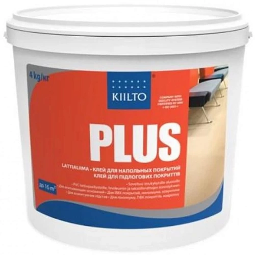 PLUS 4 кг. КЛЕЙ ДЛЯ ПАРКЕТА  KIILTO