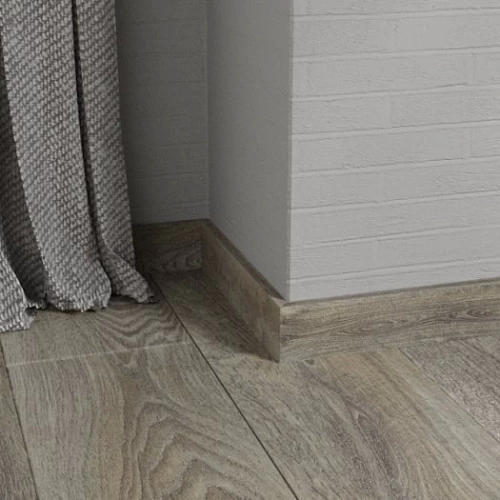 ДУБ ПОНЦА ПЛИНТУС  ЛАМИНИРОВАННЫЙ МДФ  FINE FLOOR RICH