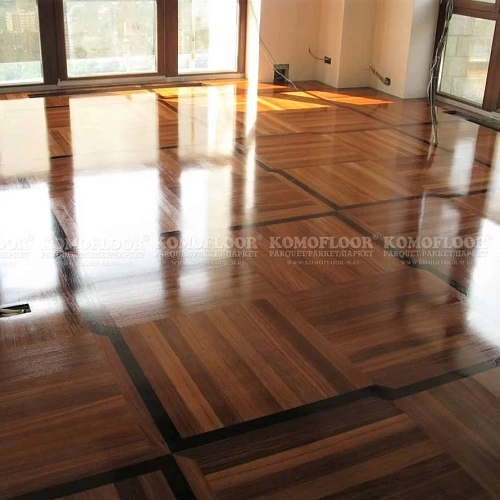 БУНГА D ШТУЧНЫЙ ПАРКЕТ KOMOFLOOR