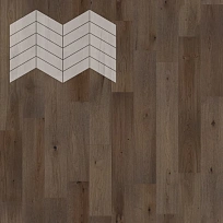 ДУБ РУСТИК КАЙТ 60° ИНЖЕНЕРНАЯ ДОСКА  LAB ARTE  ФРАНЦУЗСКАЯ ЁЛКА CHEVRON для пола