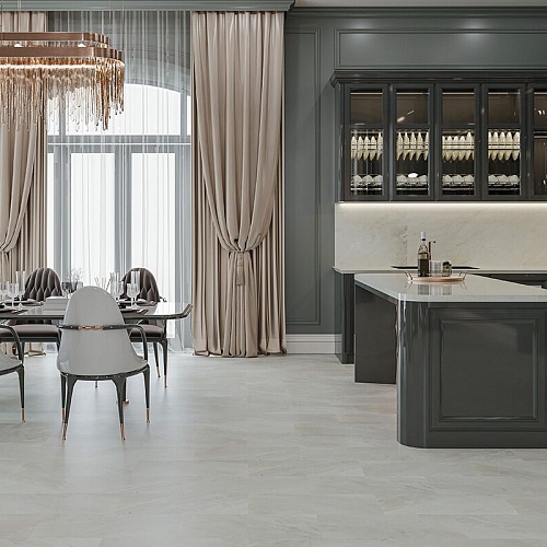 МРАМОР КАРРАРА БЬЯНКО КВАРЦ ВИНИЛ ALTA STEP ARRIBA