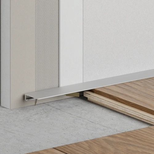 МИКРО ПЛИНТУС ЛАЙН ЛИКОРН СЕРЕБРИСТЫЙ ПЛИНТУС  ЛИКОРН ЛАЙН