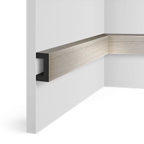 МОЛДИНГ LB40 S15 ПЛИНТУС  HIWOOD