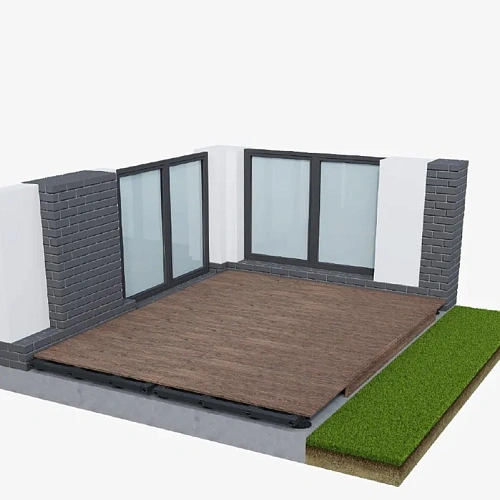 УГОЛОК AC 60 ТЕРРАСНАЯ ДОСКА  LEGRO ULTRA NATURALE в интерьере № 46172