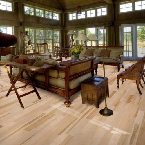 КЛЁН КАНАДСКИЙ ЛЕТО ЛИННЕЯ ПАРКЕТНАЯ ДОСКА KAHRS ЛОДЖ