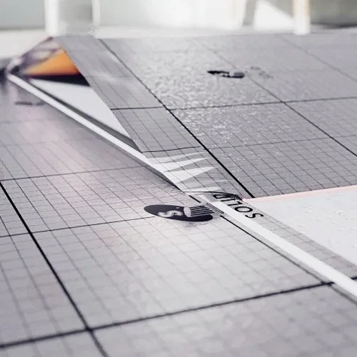 ПОДЛОЖКА-ГАРМОШКА С ПАРОИЗОЛЯЦИЕЙ ПОДЛОЖКА  SOLID для напольных покрытий