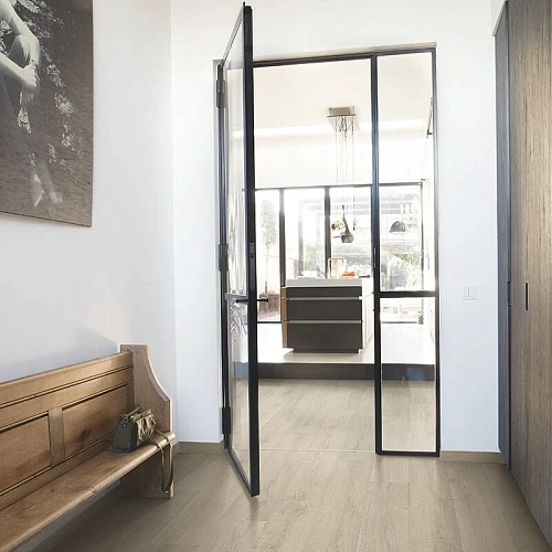 ДУБ БЕЖЕВЫЙ БРАШИРОВАННЫЙ ЛАМИНАТ  QUICK-STEP  CAPTURE ламинат для пола