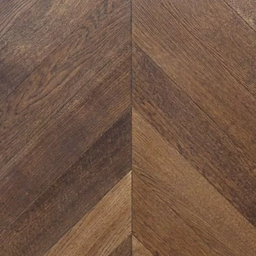 ДУБ ШОКОЛАД ИНЖЕНЕРНАЯ ДОСКА WOOD BEE АНГЛИЙСКАЯ ЁЛКА HERRINGBONE для пола