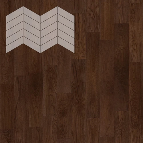 ДУБ НАТУР БРОНЗА 60° ИНЖЕНЕРНАЯ ДОСКА LAB ARTE ФРАНЦУЗСКАЯ ЁЛКА CHEVRON для пола