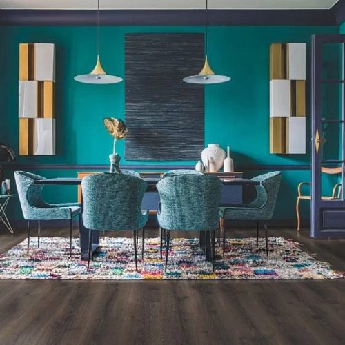 DESERT OAK BRUSHED DARK BROWN ЛАМИНАТ  QUICK-STEP  MAJESTIC ламинат для пола