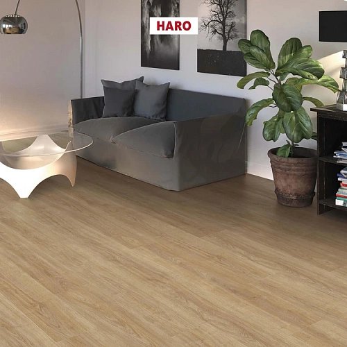ДУБ ЭЛЕГАНЗА ПУРО ЛАМИНАТ  HARO  TRITTY 200 AQUA GRAN VIA ламинат для пола
