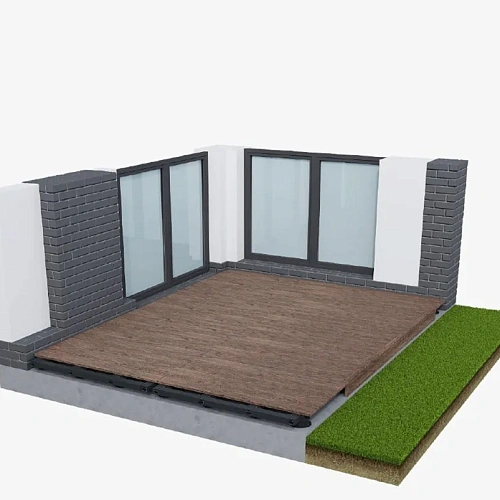 УГОЛОК AC 60 ТЕРРАСНАЯ ДОСКА  LEGRO ULTRA NATURALE в интерьере № 46171