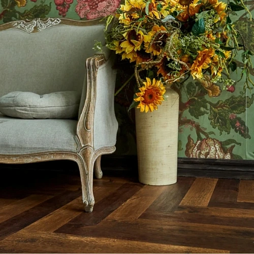 ПАРИЖСКИЙ ПАРКЕТ КВАРЦ ВИНИЛ VINILAM PARQUET HERRINGBONE